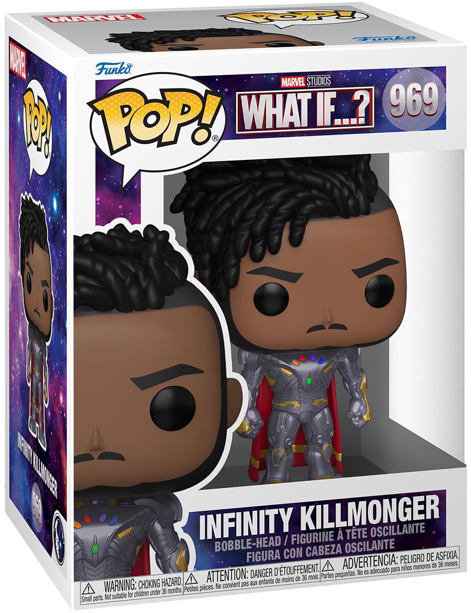 What If...? Infinity Killmonger Vinyl Figure 969 Funko Pop! multicolor