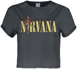 Amplified Collection - In Utero Colour Logo, Nirvana, T-Shirt
