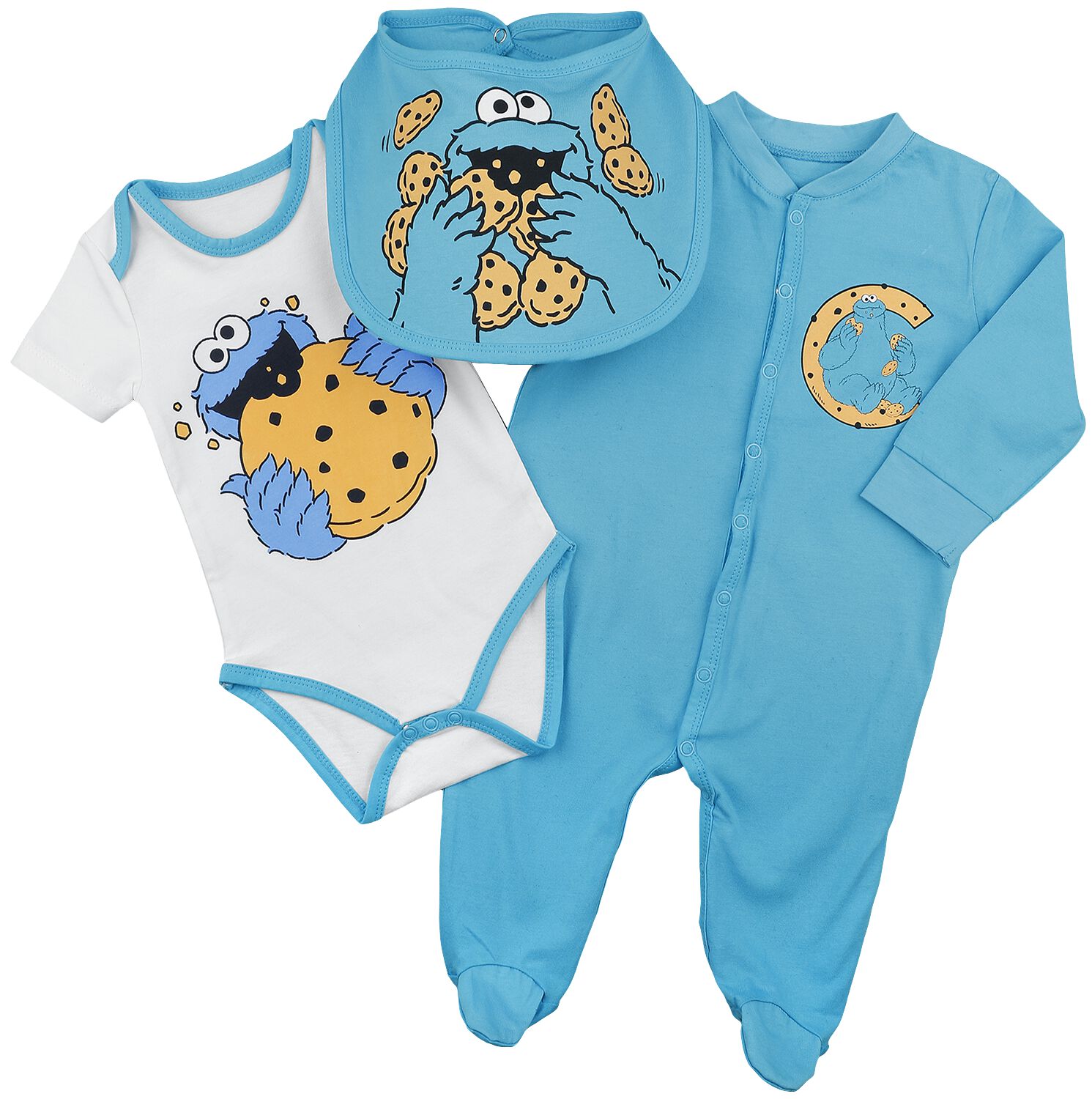 Sesamstraße Kids – Krümelmonster Set multicolor Sesamstraße Kids – Krümelmonster Set multicolor