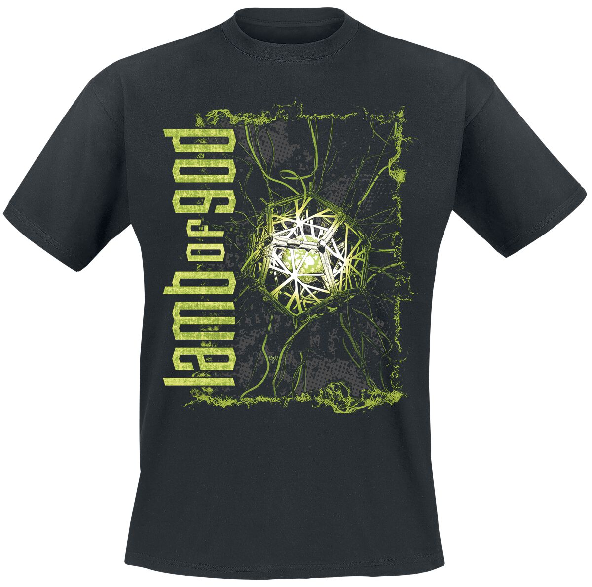 Levně Lamb Of God Side Logo Oblivion Tričko černá