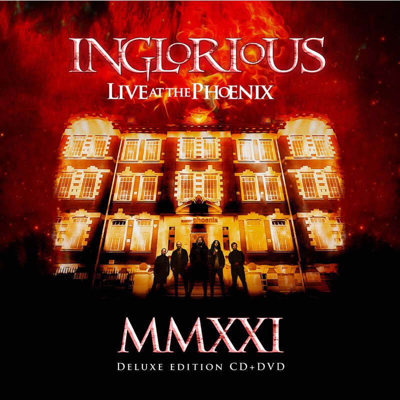 Image of Inglorious MMXXI live the The Phoenix CD & DVD Standard