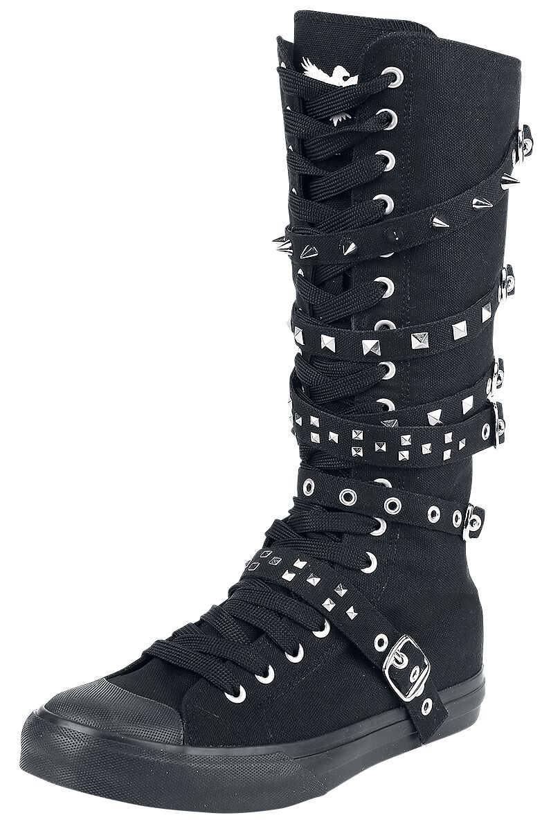 Image of Sneakers alte di Black Premium by EMP - Thunder Walk - EU36 a EU47 - Unisex - nero