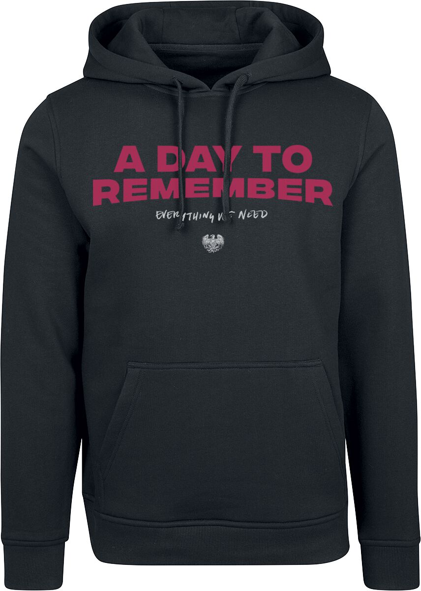 A Day To Remember Everything We Need Hooded sweater black