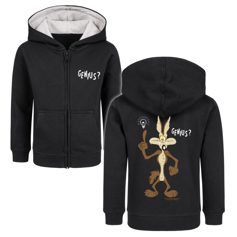Looney Tunes  Kids' hooded jackets - Metal-Kids - Genius - for Children - black
