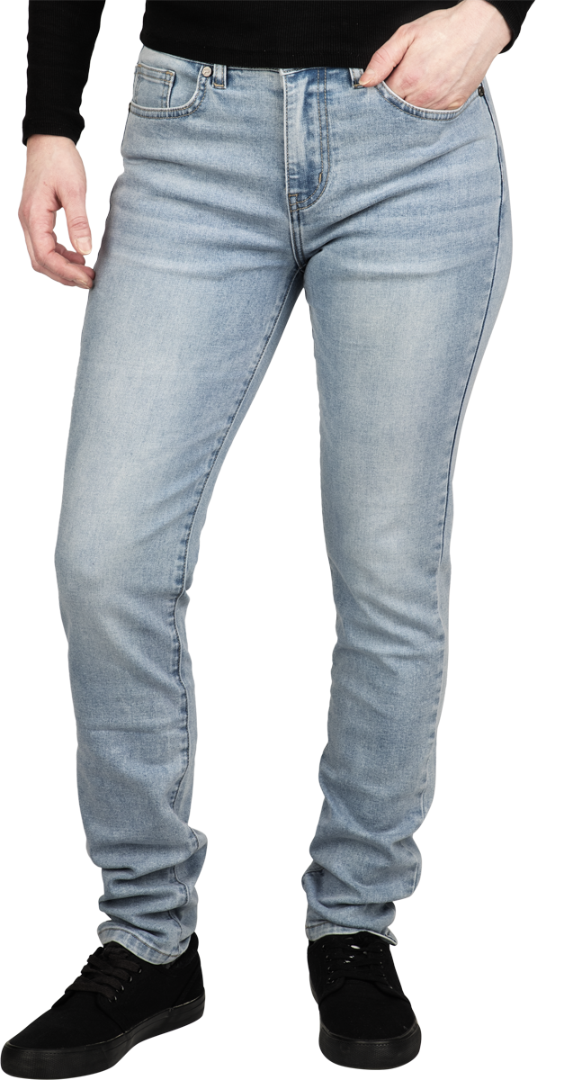 Thumbnail - RED by EMP Skarlett (Slim Fit) Jeans hellblau in W34L32