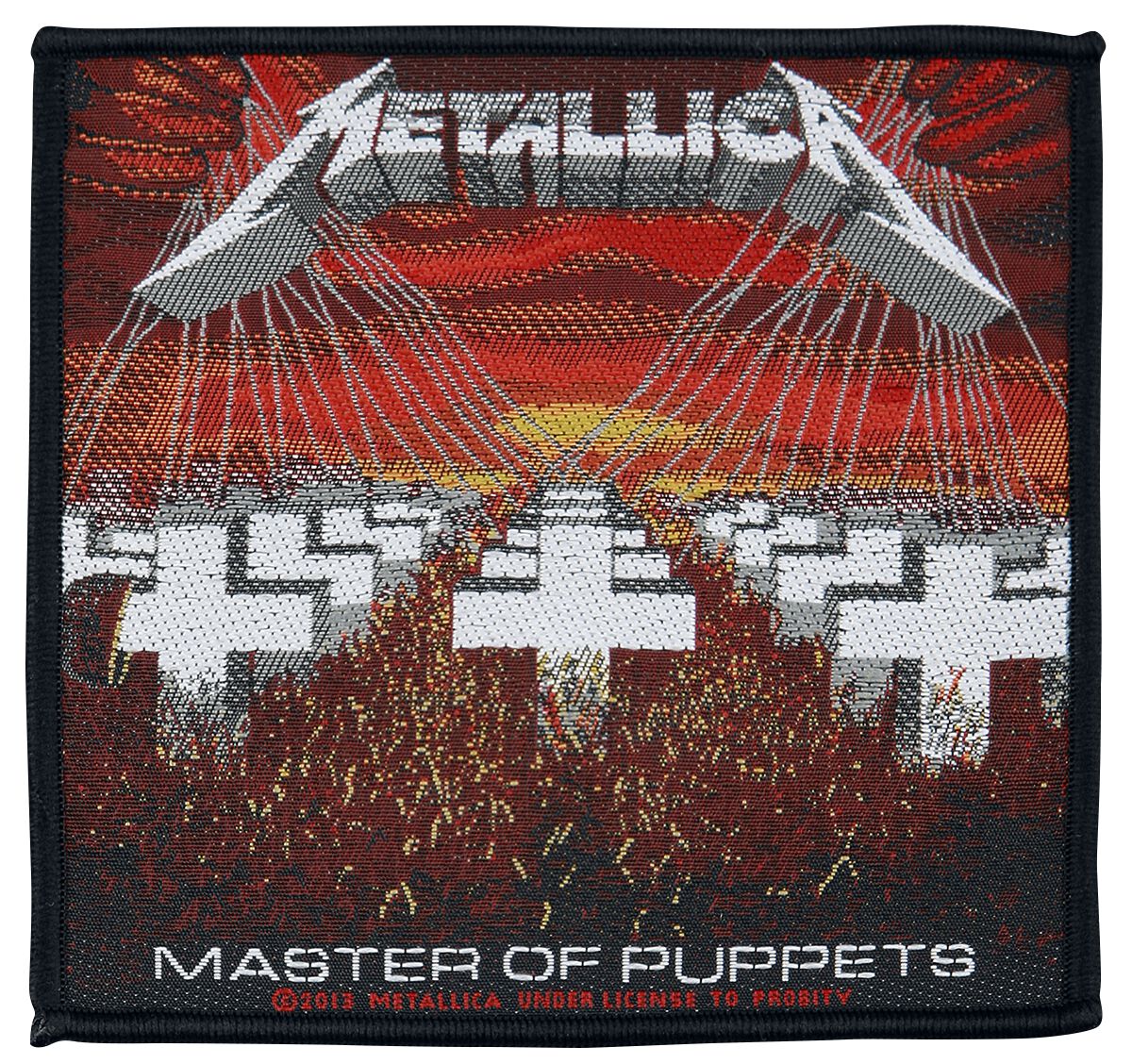 Master Of Puppets Patch multicolor von Metallica