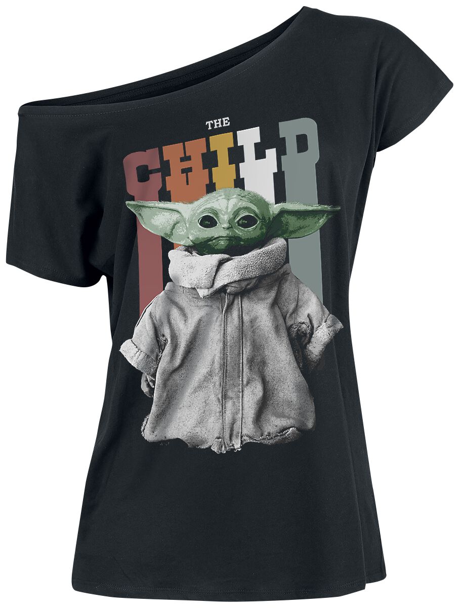 Star Wars The Mandalorian – Child – Grogu T-Shirt schwarz Star Wars The Mandalorian – Child – Grogu T-Shirt schwarz