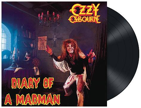 LP  av Ozzy Osbourne - Diary of a madman -  -