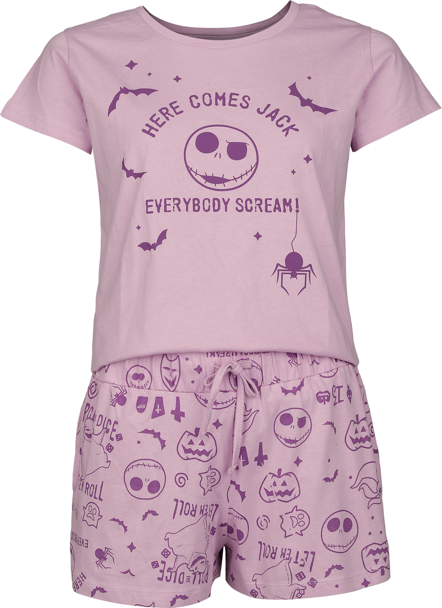 The Nightmare Before Christmas Disney Pyjama - Here Comes Jack - for Women - multicolour