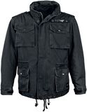 Army Field Jacket, Black Premium by EMP, Winterjacke