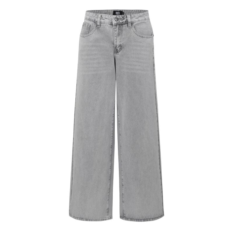 Forplay Jeans - Wide Jeans Grey washed - W27L32 bis W34L32 - für Damen - Größe W27L32 - grau
