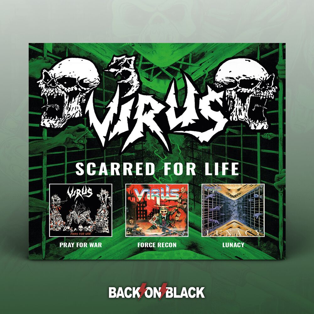 Virus Scarred for life CD multicolor