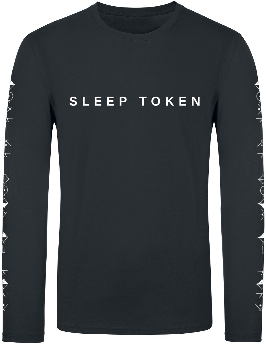 Levně Sleep Token Back To Eden Tričko s dlouhým rukávem černá