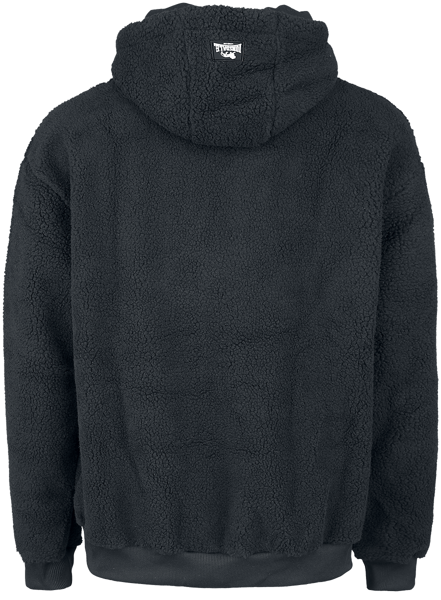Lonsdale London NEWCHAPEL Kapuzenpullover schwarz