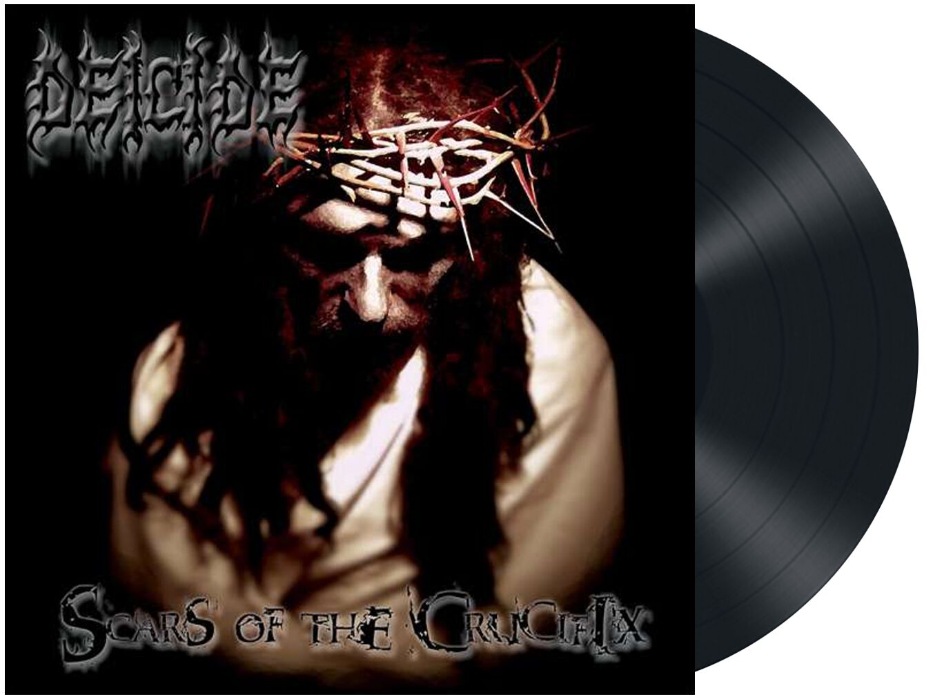 Image of Deicide Scars of the crucifix LP schwarz