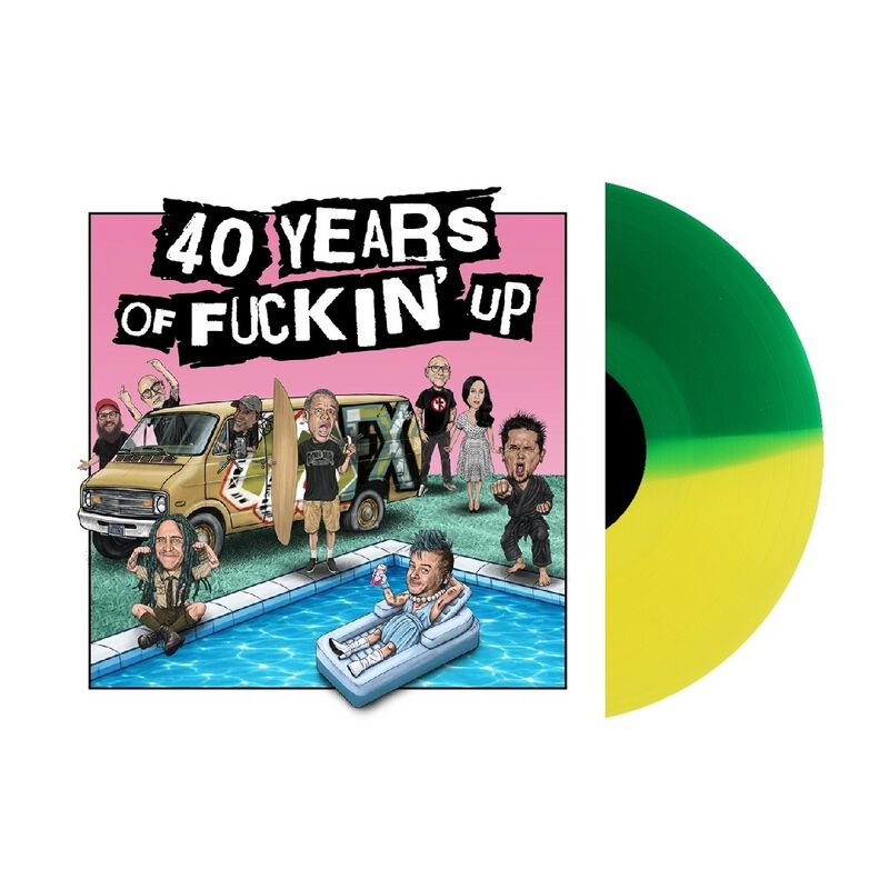 40 Years of Fuckin' Up - Soundtrack von NOFX - LP (Coloured, Limited Edition, Standard)