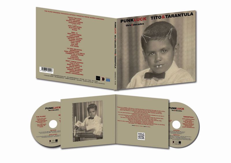 Tito & Tarantula CD - PUNK LUCK thru 5 decades - Standard