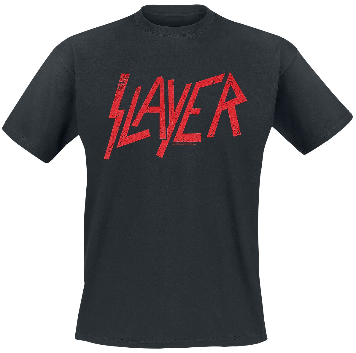 Logo T-Shirt schwarz von Slayer