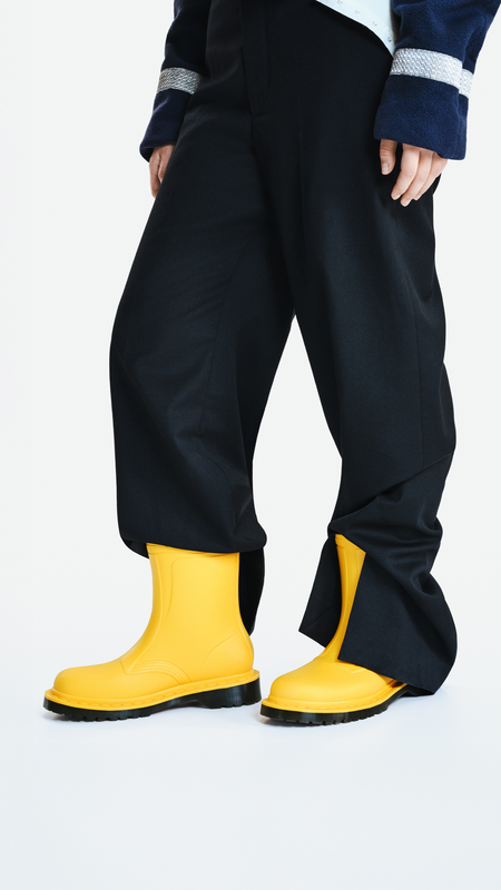 0190665746549 - 1460 Rain -DMs Yellow PVC Gummistiefel gelb in EU46