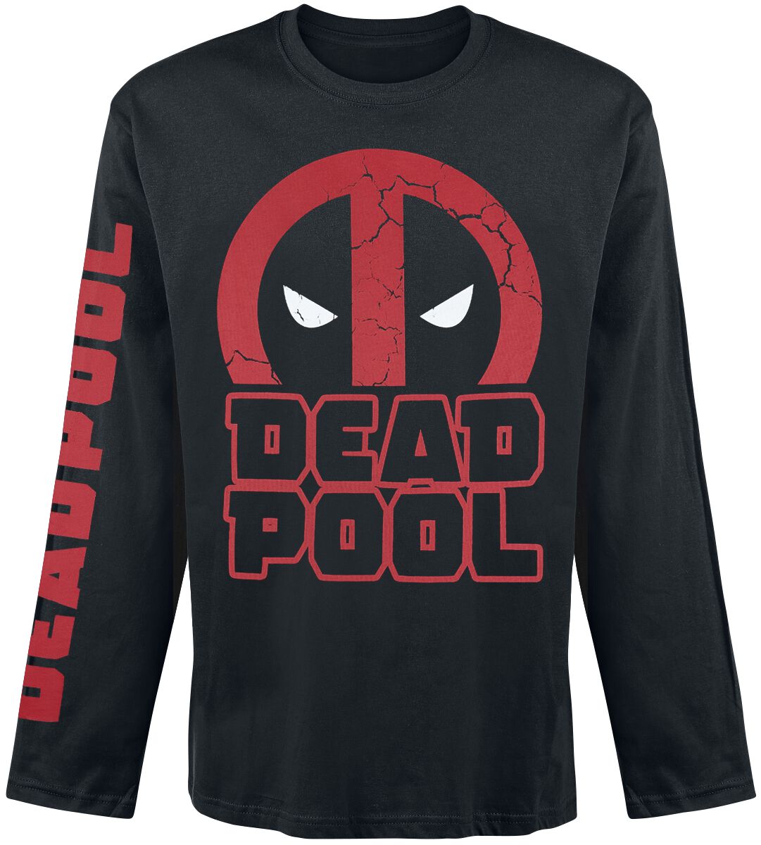 Image of Deadpool Logo Longsleeve schwarz