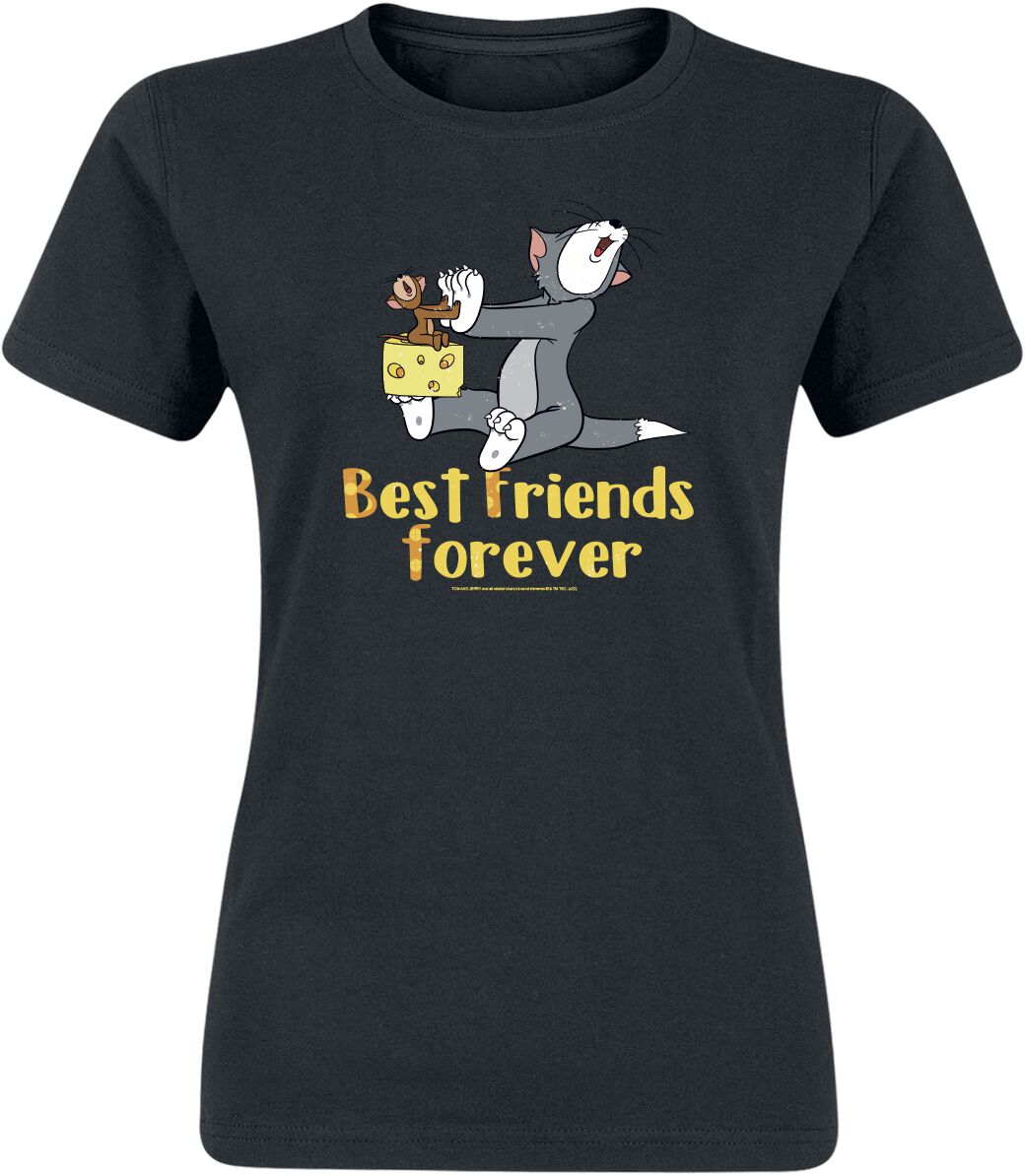 Tom And Jerry Friends forever T-Shirt black