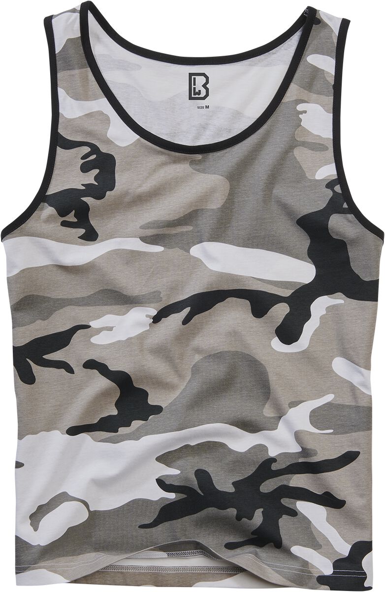 Brandit Herr Urban Linnen - Tank Top - S 5XL - För