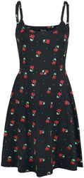 Sweet Cherry Dress, Pussy Deluxe, Mittellanges Kleid