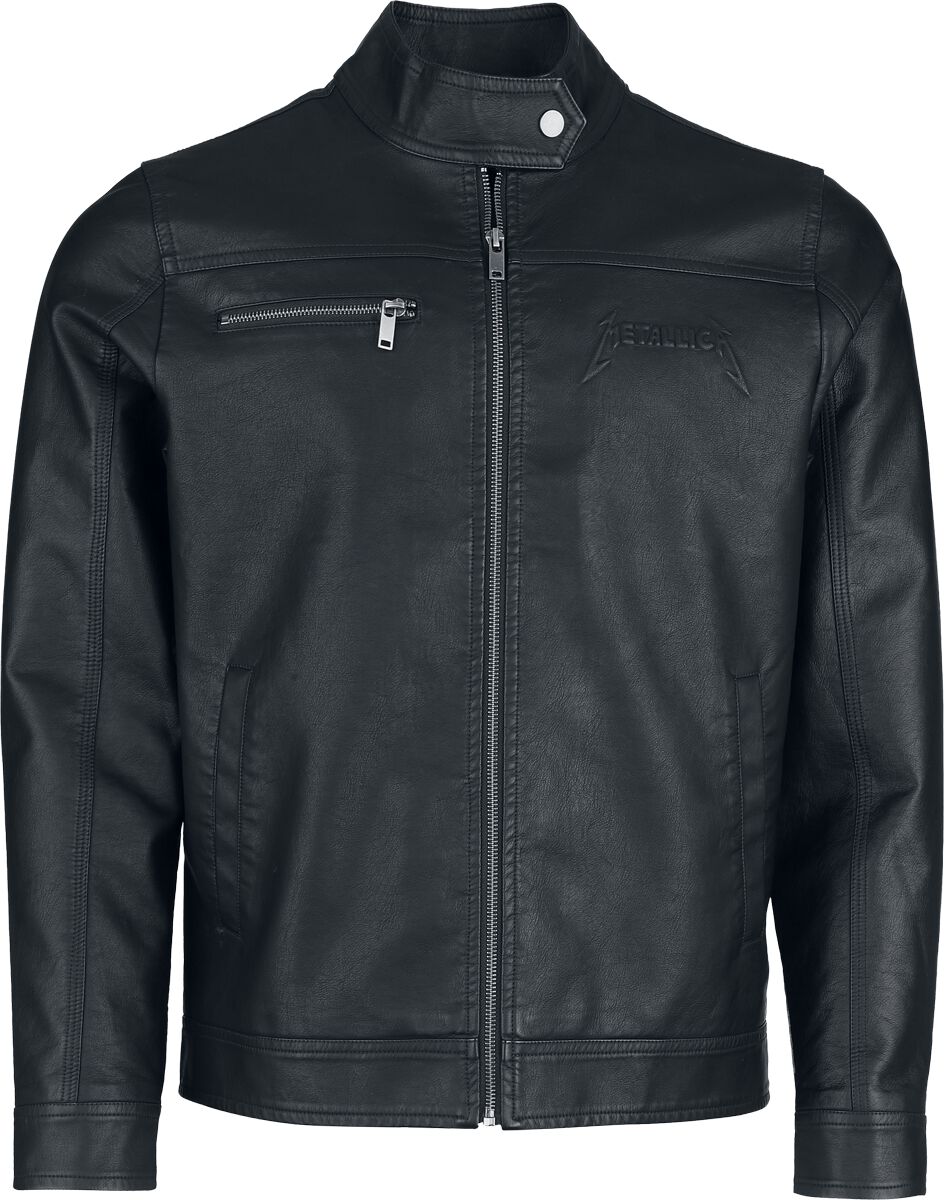 Metallica EMP Signature Collection Kunstlederjacke schwarz in M