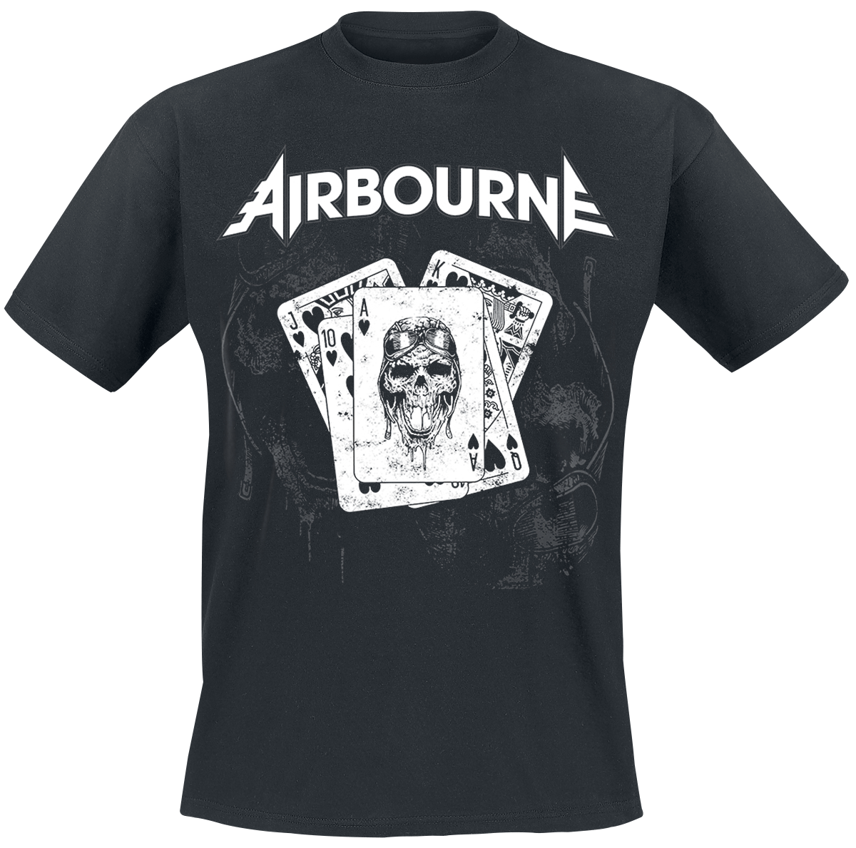 Airbourne - Playing Cards - T-Shirt - black image