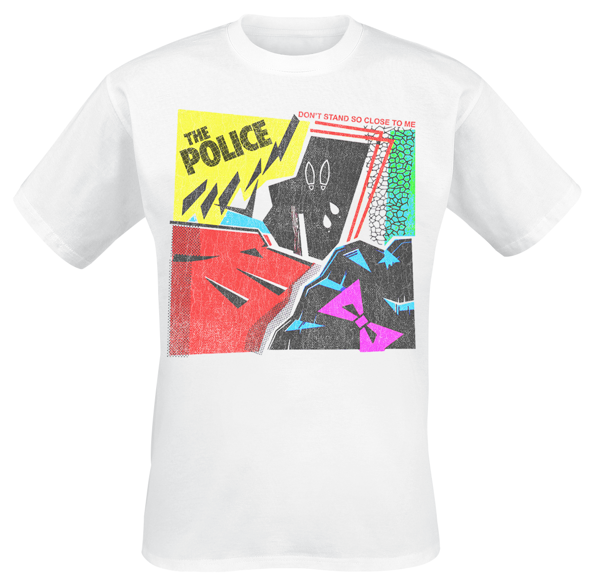 The Police - Don't Stand So Close To Me - T-Shirt - white image