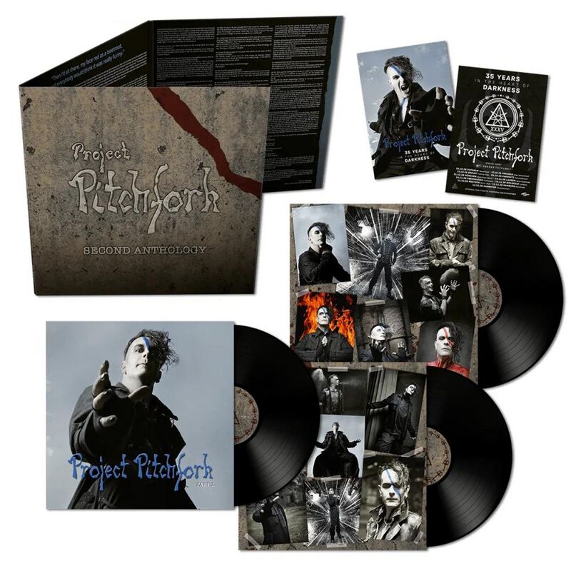 Second Anthology (35th Anniversary Edition) von Project Pitchfork - 3-LP (Limited Edition, Standard)