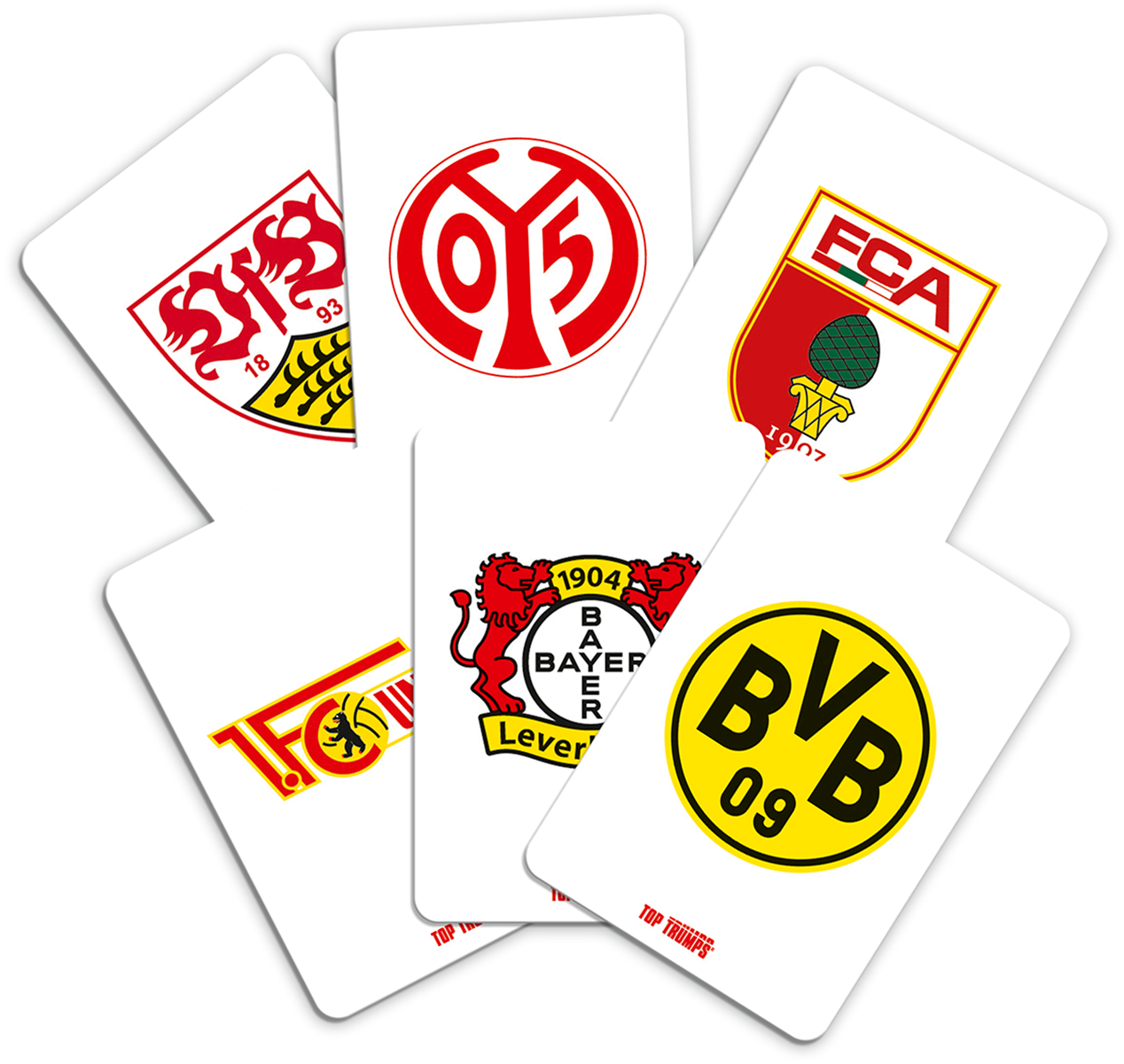 Fußball Top Trumps Match - Bundesliga Edition Kartenspiel multicolor