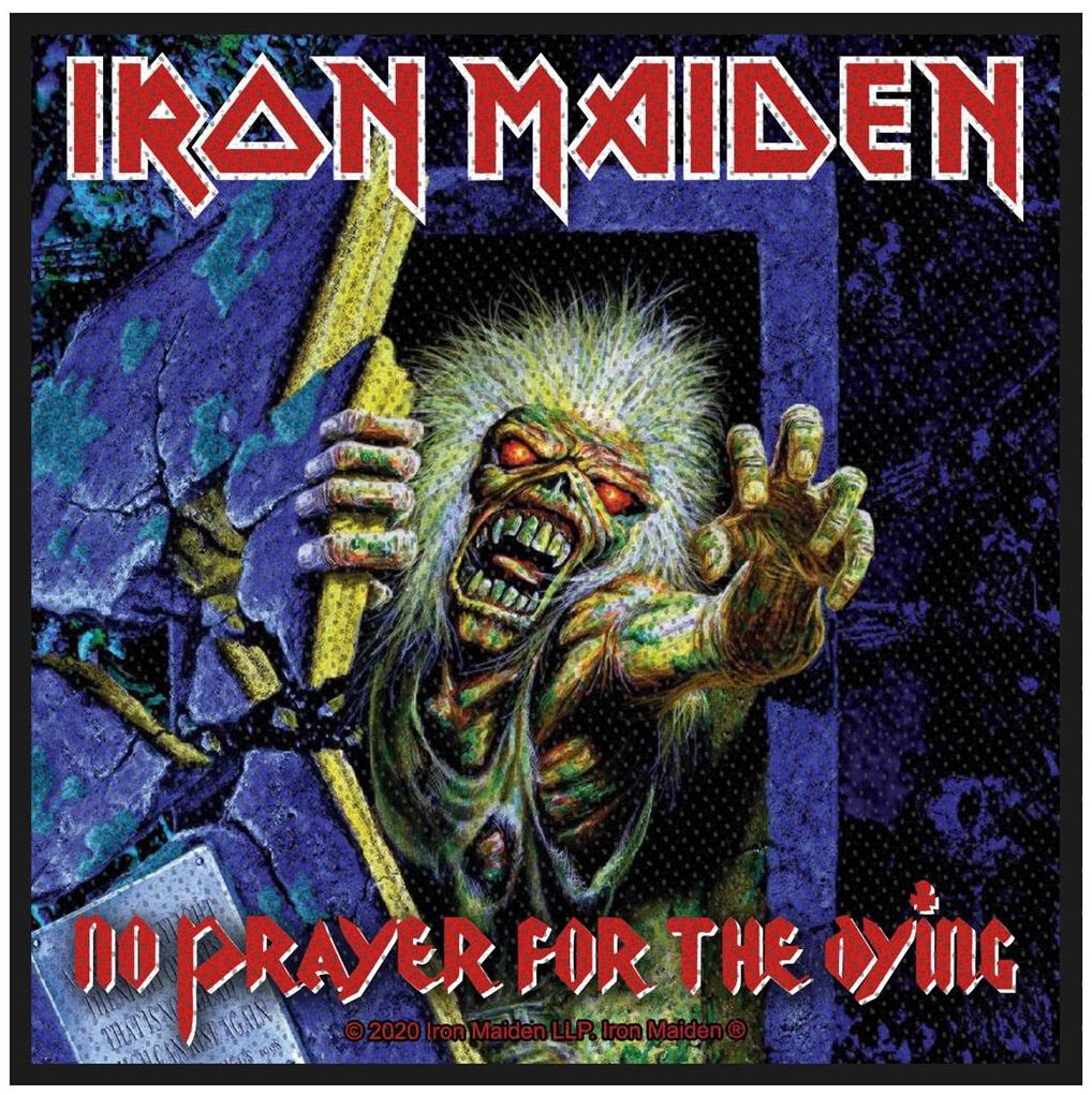Iron Maiden Patch - No prayer for the dying - multicolor  - Lizenziertes Merchandise!