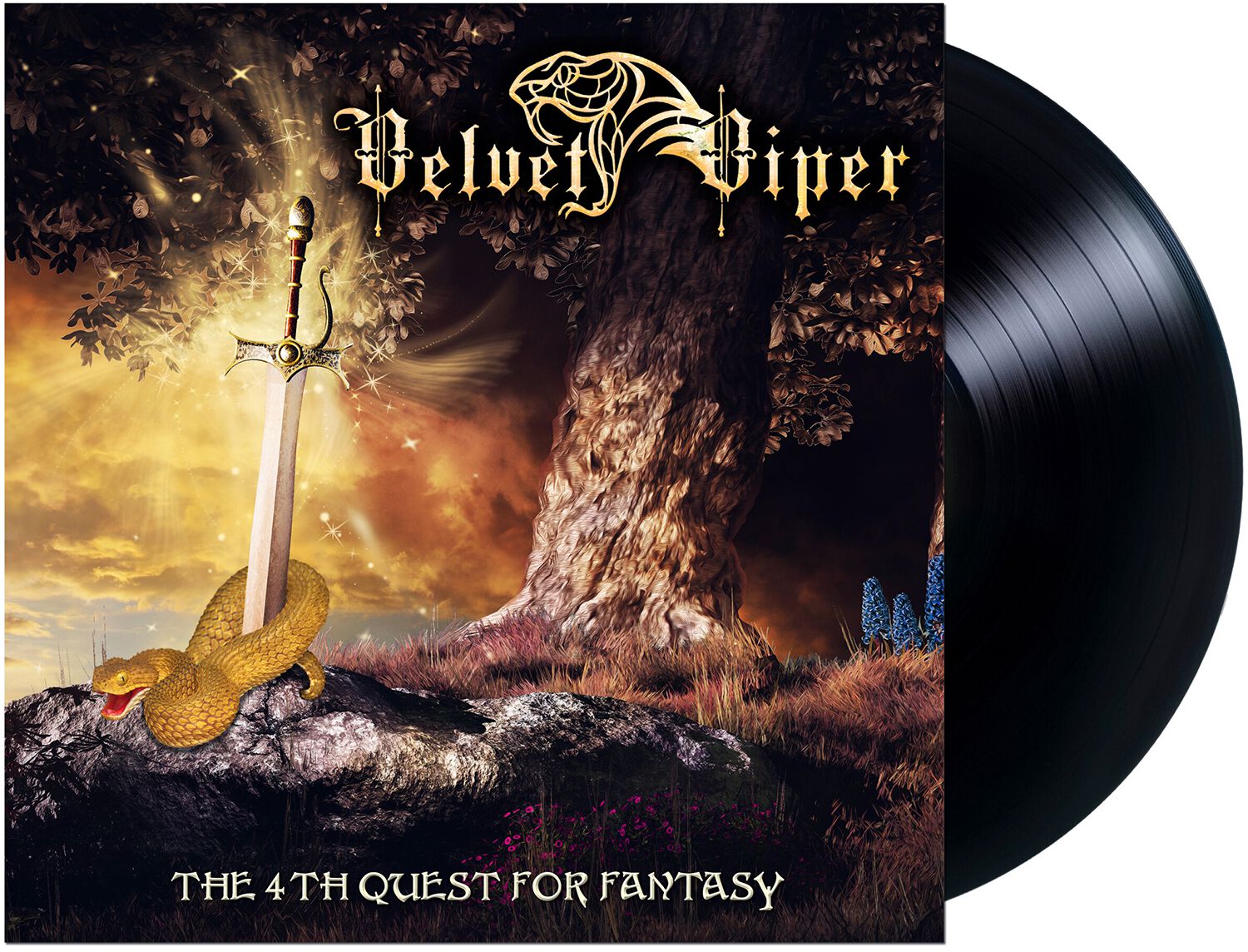 Levně Velvet Viper The 4th quest for fantasy LP černá