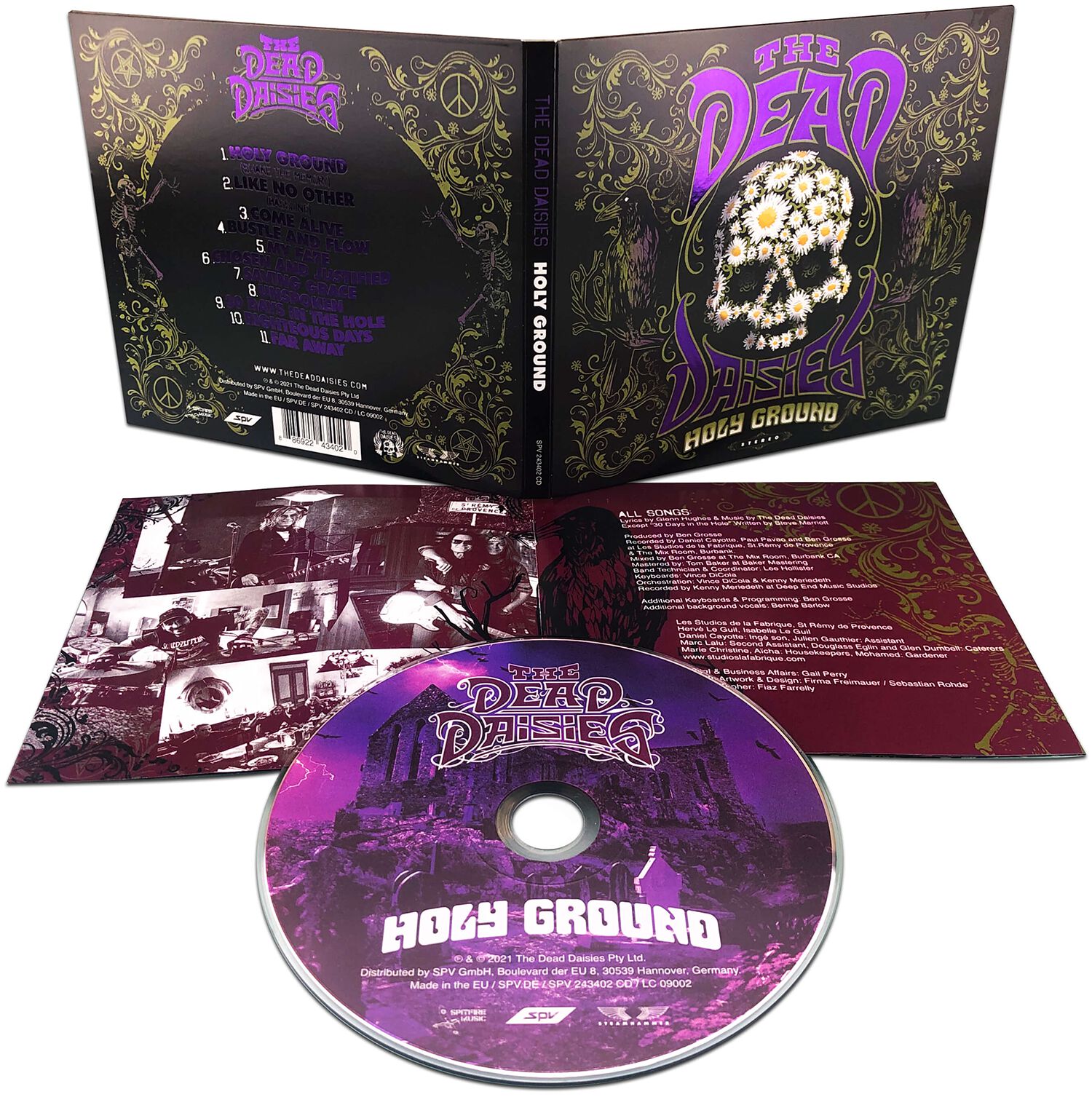 Image of The Dead Daisies Holy ground CD Standard