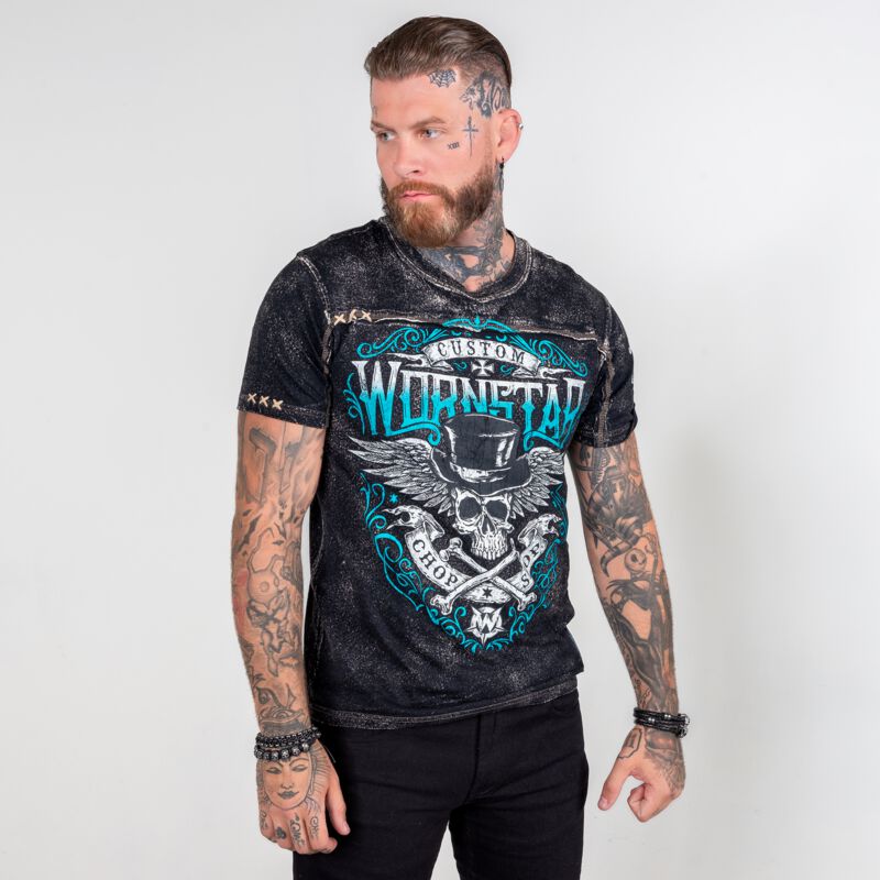 T-Shirt - Elegantly wasted Tee-Black - S bis 3XL - für Männer - Größe M - schwarz - Männer - male