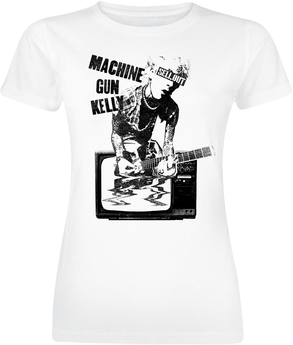 Machine Gun Kelly MGK TV Sellout T-Shirt weiß