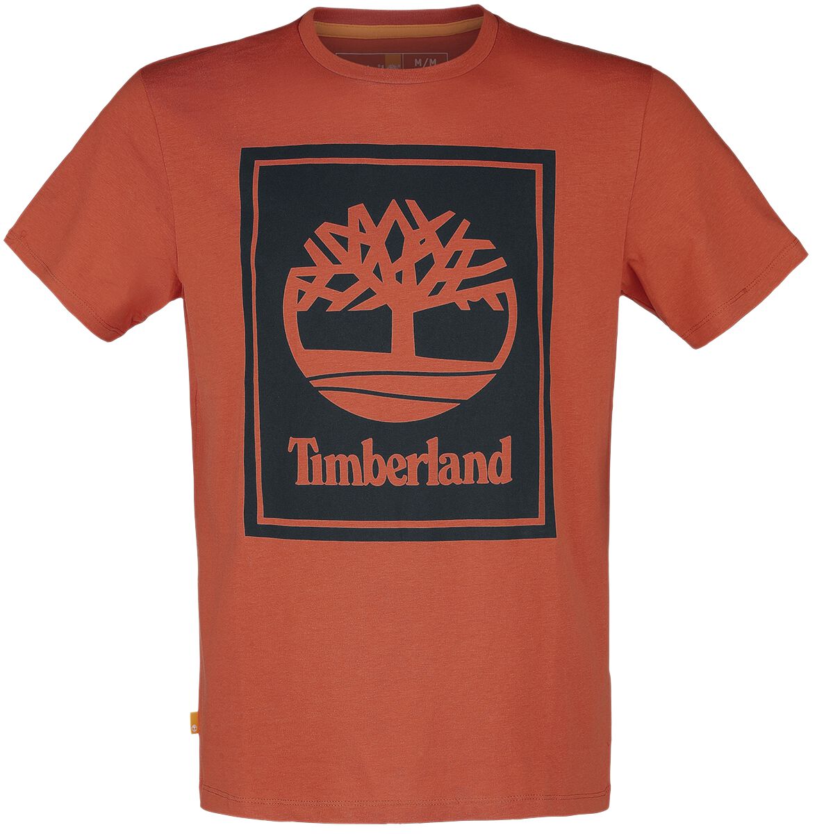 Timberland Stack Logo Tee T-Shirt red