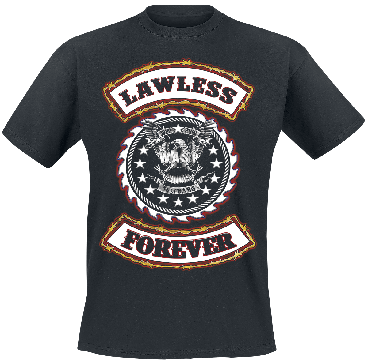 W.A.S.P. - Lawless Forever - T-Shirt - black image