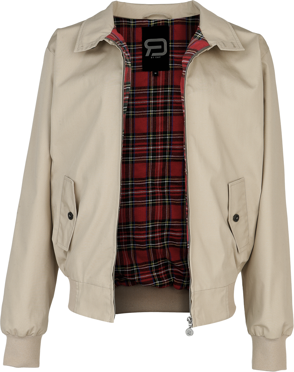 Thumbnail - RED by EMP Larger Than Life Bomber Jacket Übergangsjacke beige in S