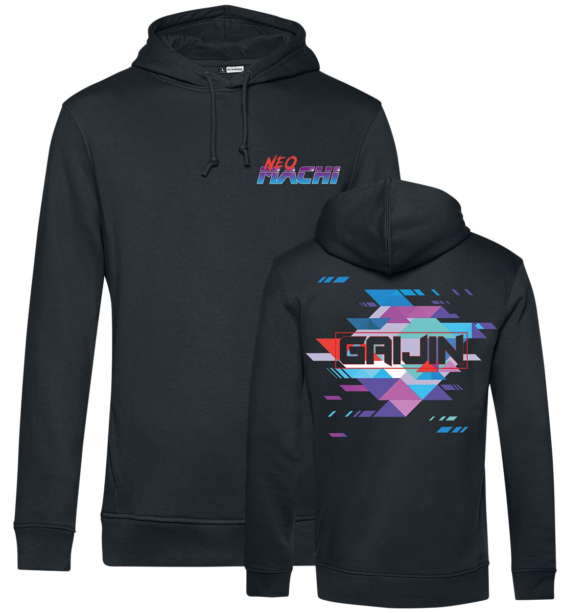 NEOMACHI HARUKI Kapuzenpullover schwarz NEOMACHI HARUKI Kapuzenpullover schwarz