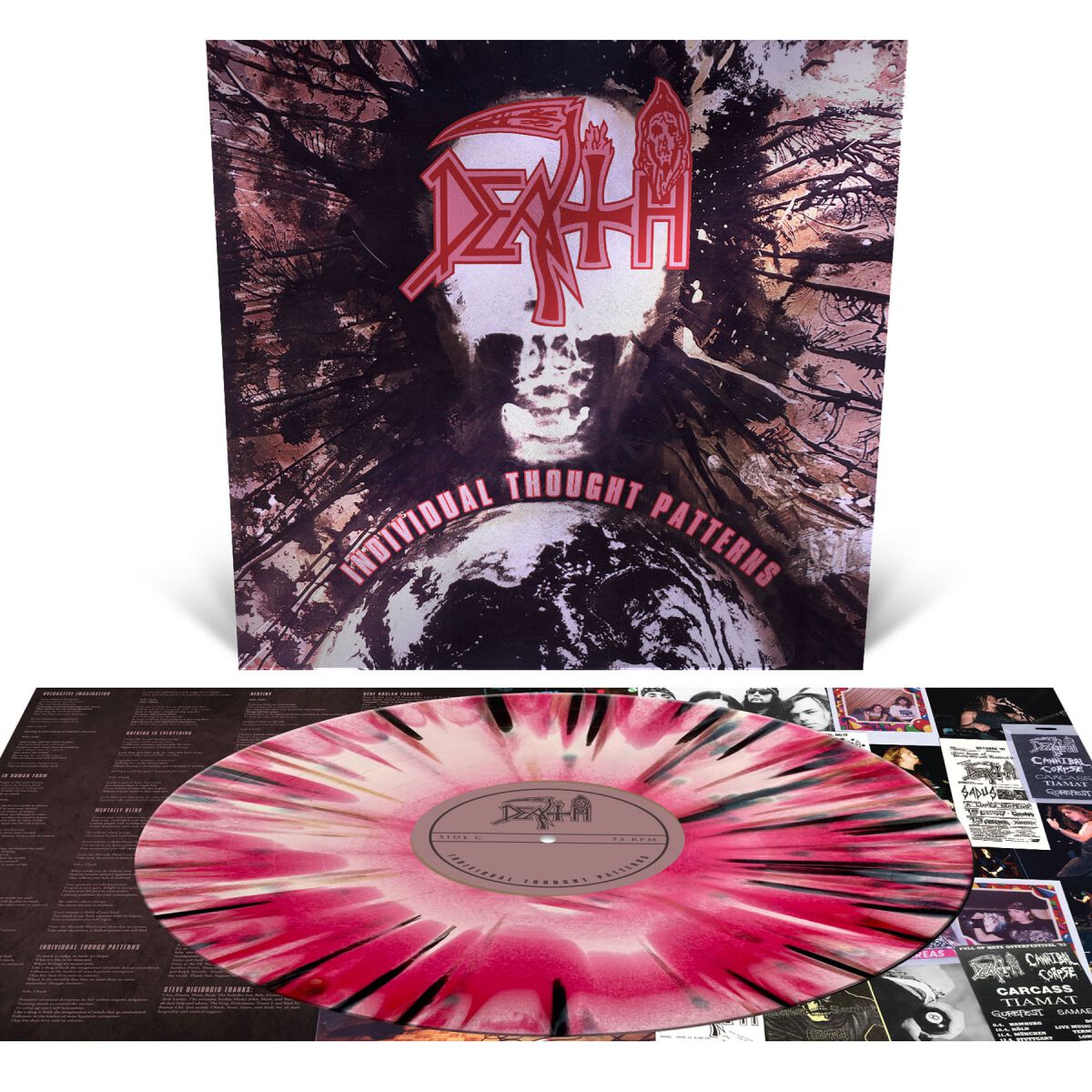 Death Individual thought patterns LP multicolor