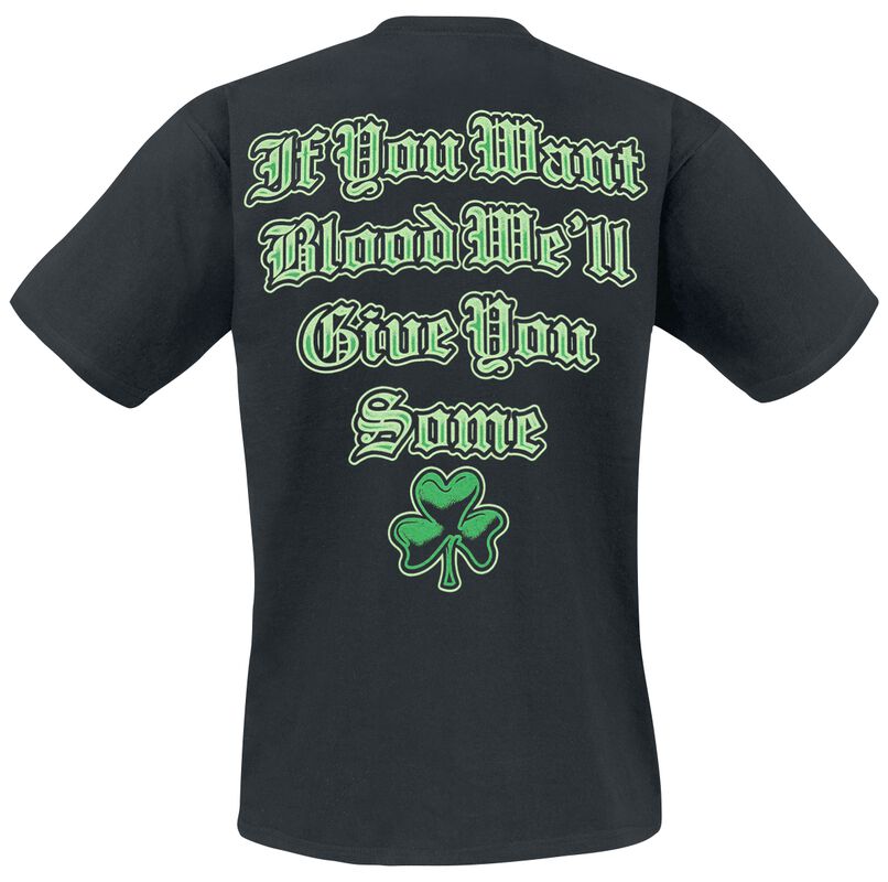 Band Merch Dropkick Murphys Boston Irish Heart | Dropkick Murphys T-Shirt