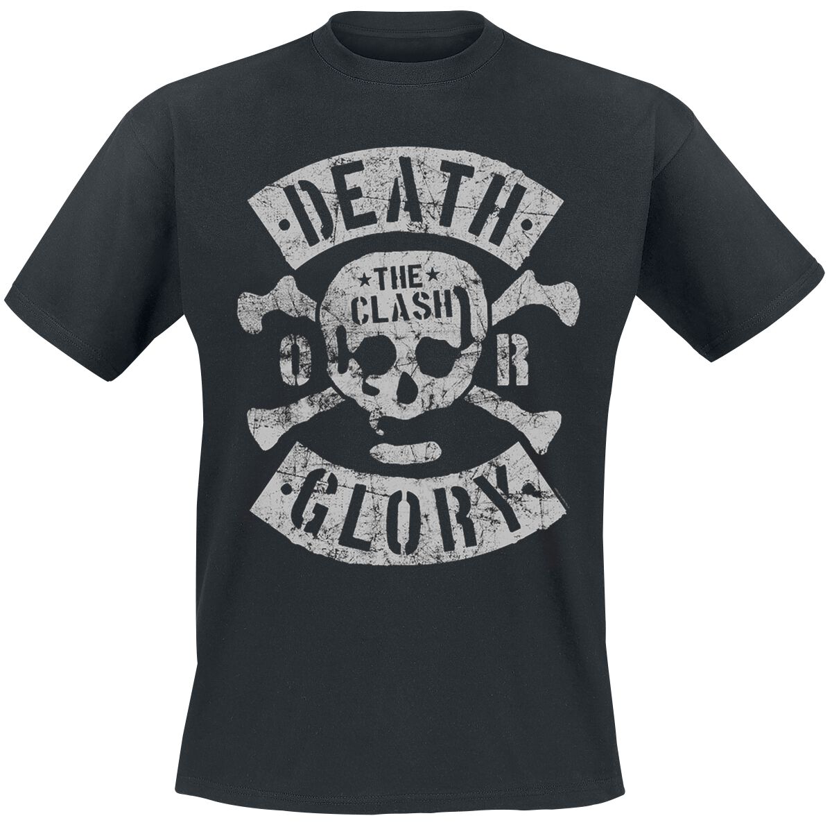 The Clash Death Or Glory T-Shirt schwarz