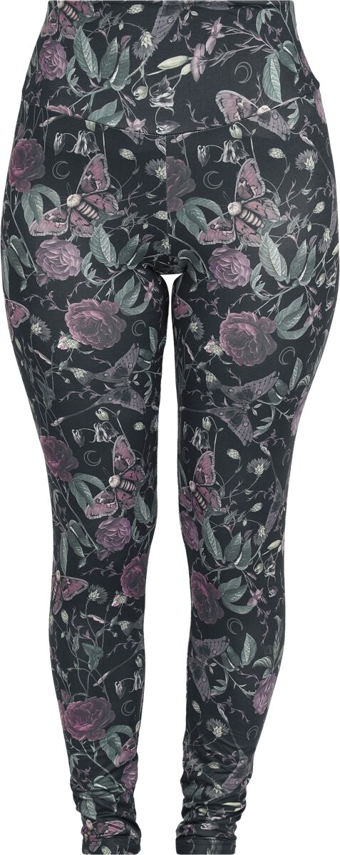 Gothicana by EMP Leggings - Mystical Woods - S bis XL - für Damen - Größe M - schwarz