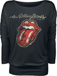 Plastered Tongue, The Rolling Stones, Langarmshirt