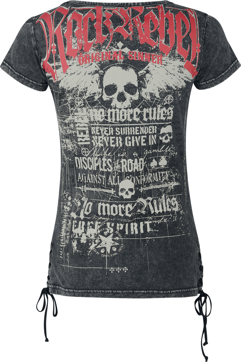 4068143322041 - Original Sinner T-Shirt T-Shirt grau in L