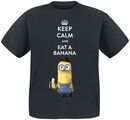 Keep Calm And Eat A Banana, Minions, T-Shirt