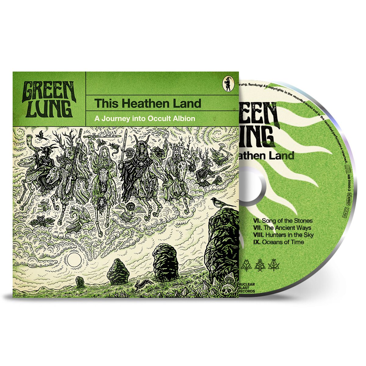 Green Lung This Heathen Land CD multicolor