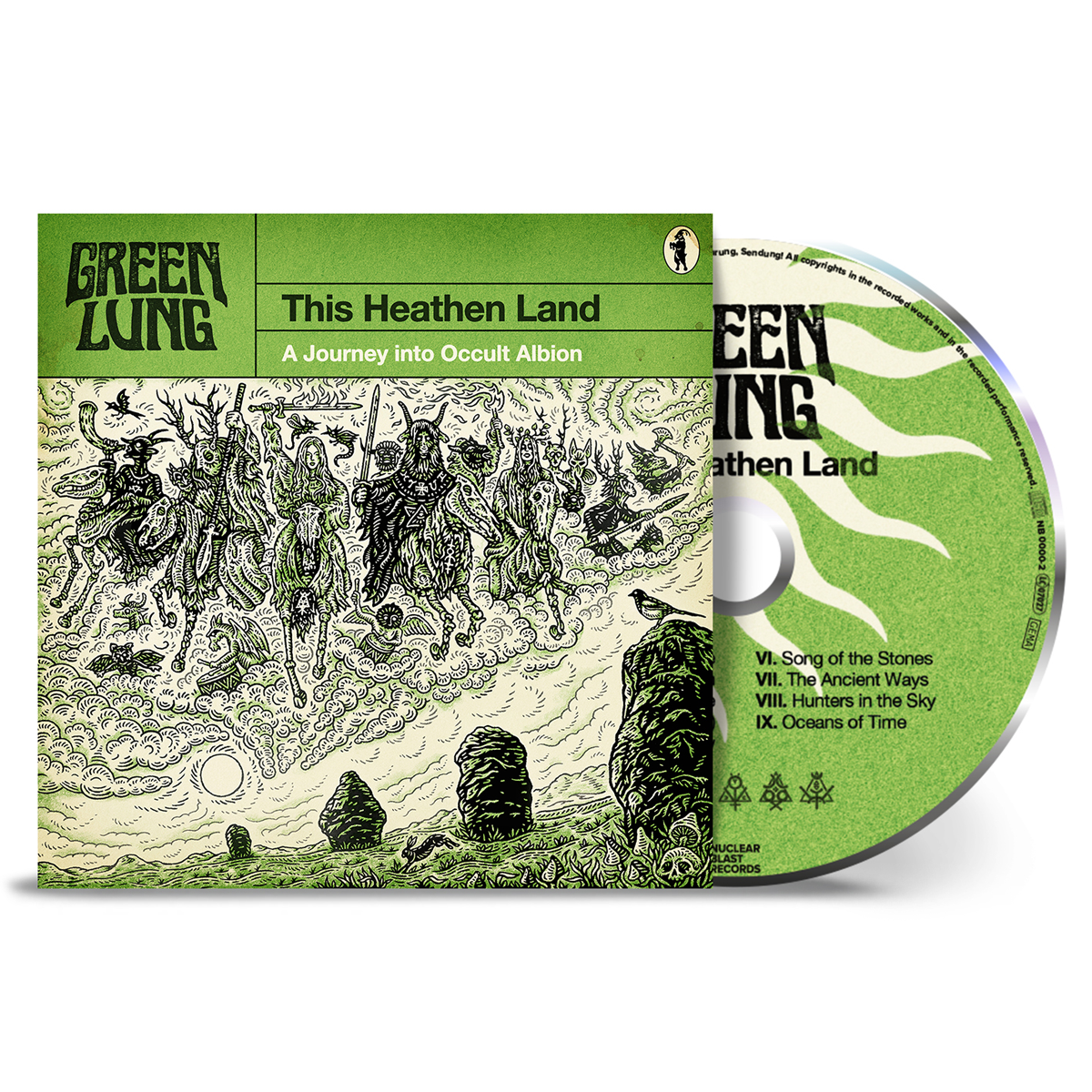 CD  av Green Lung - This Heathen Land -  -